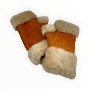 GLOVES fingerless ORANGE GLOVES fingerless ORANGE