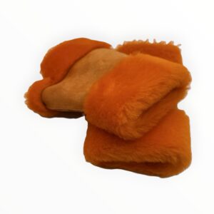 GLOVES fingerless ORANGE/ORANGE GLOVES fingerless ORANGE/ORANGE