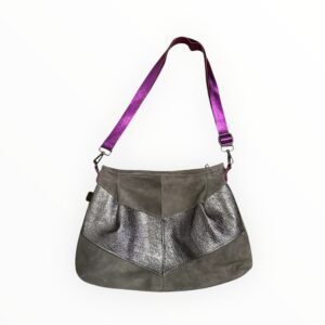 Grau Lila Wildleder