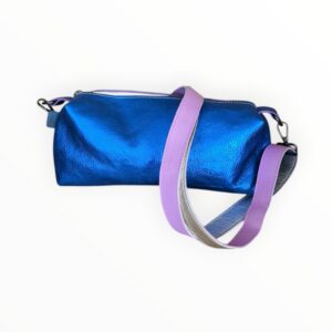 AMY Crossbag MINI Blau Metallic